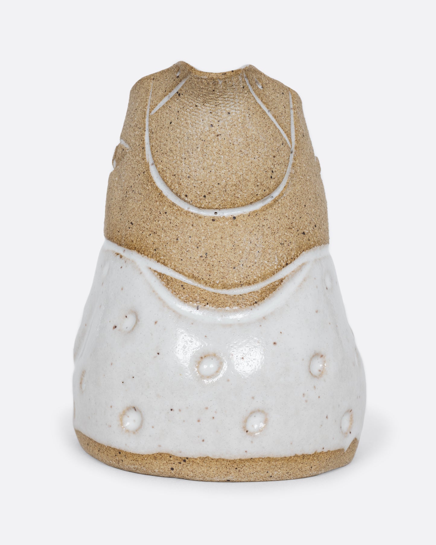 Calico White Bird Creamer