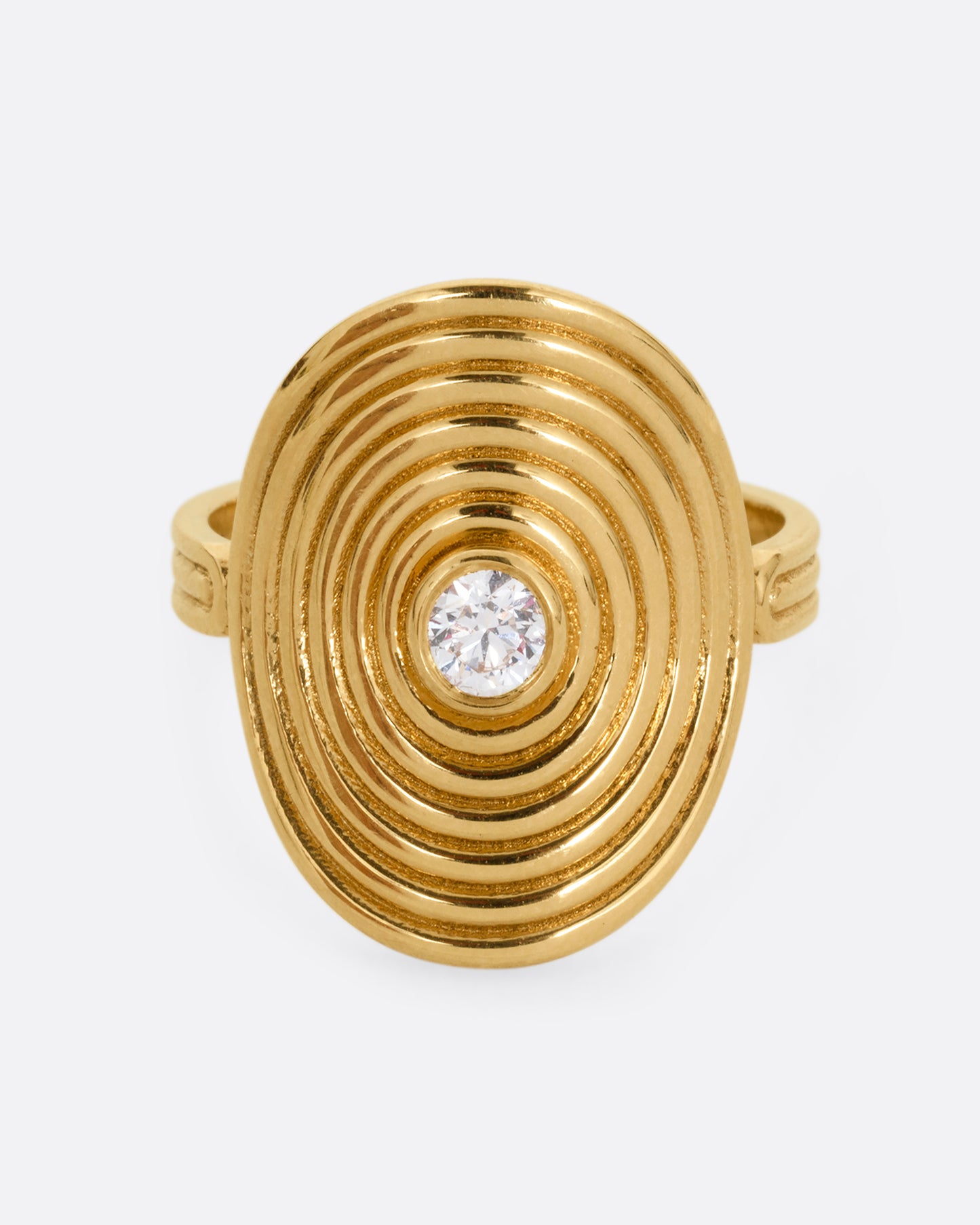 Diamond Vera Spiral Ring