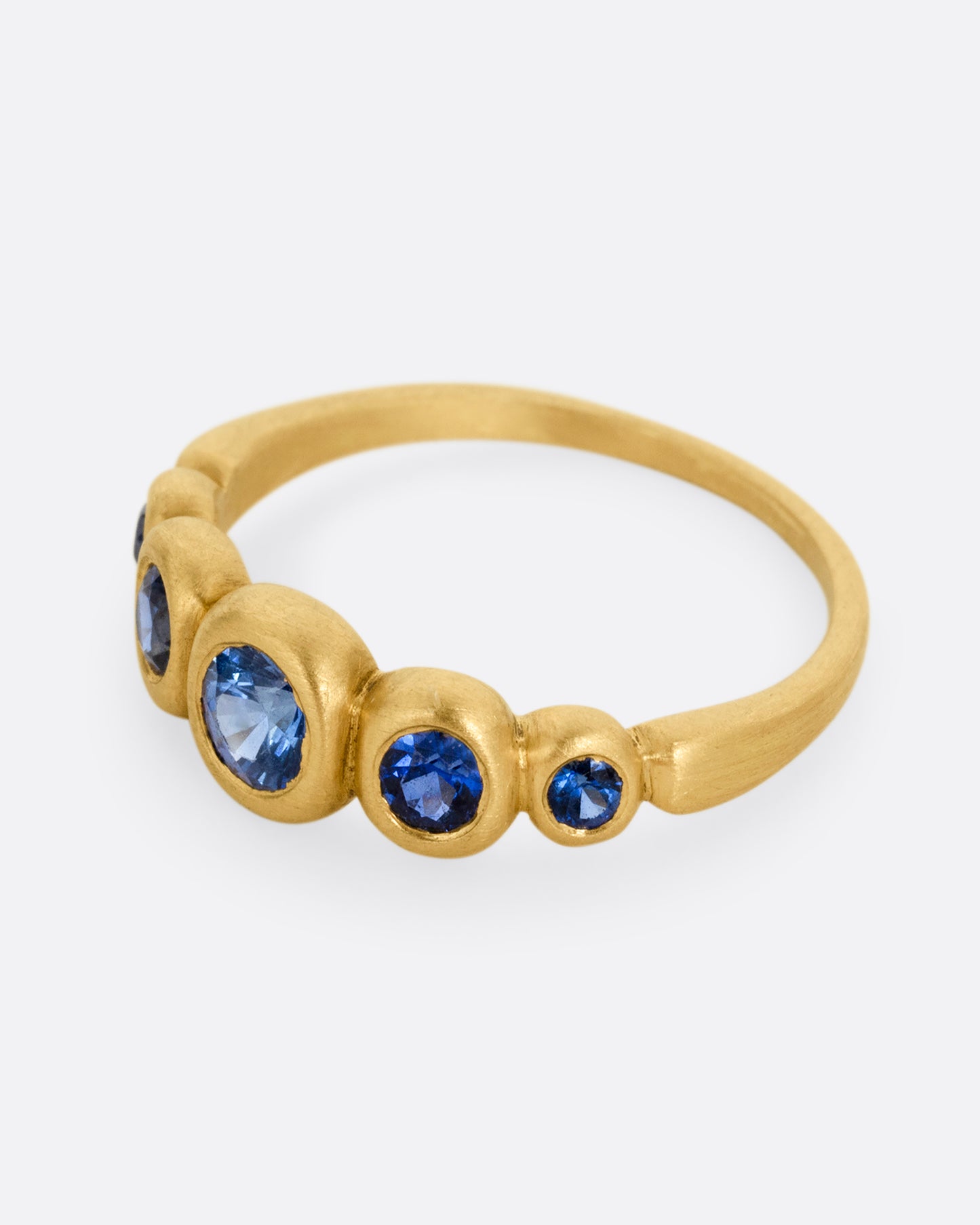 Blue Sapphire Kima Ring