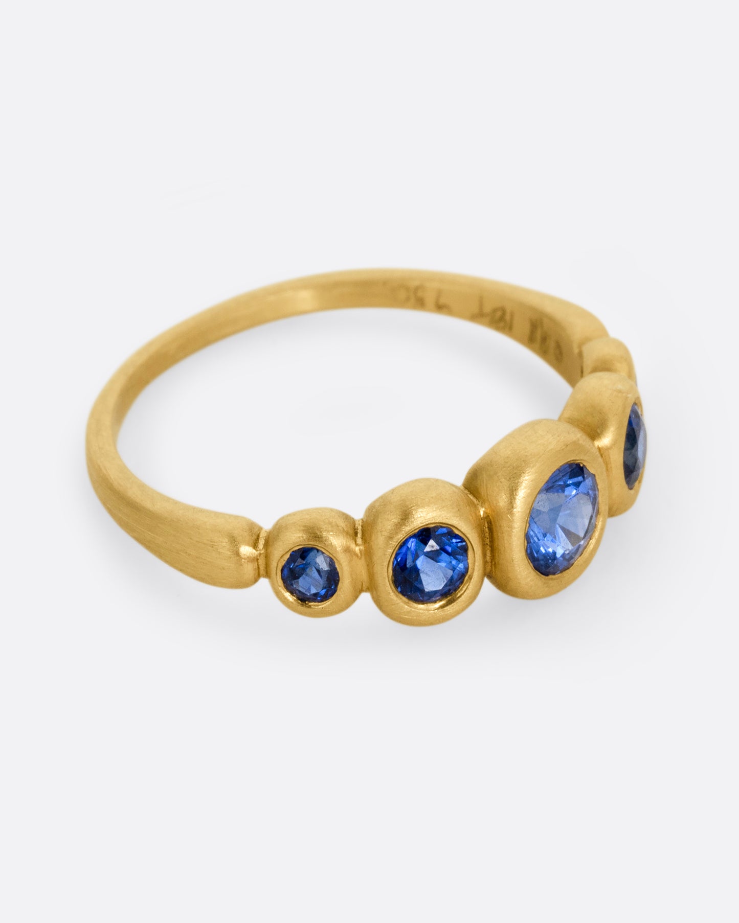 Blue Sapphire Kima Ring
