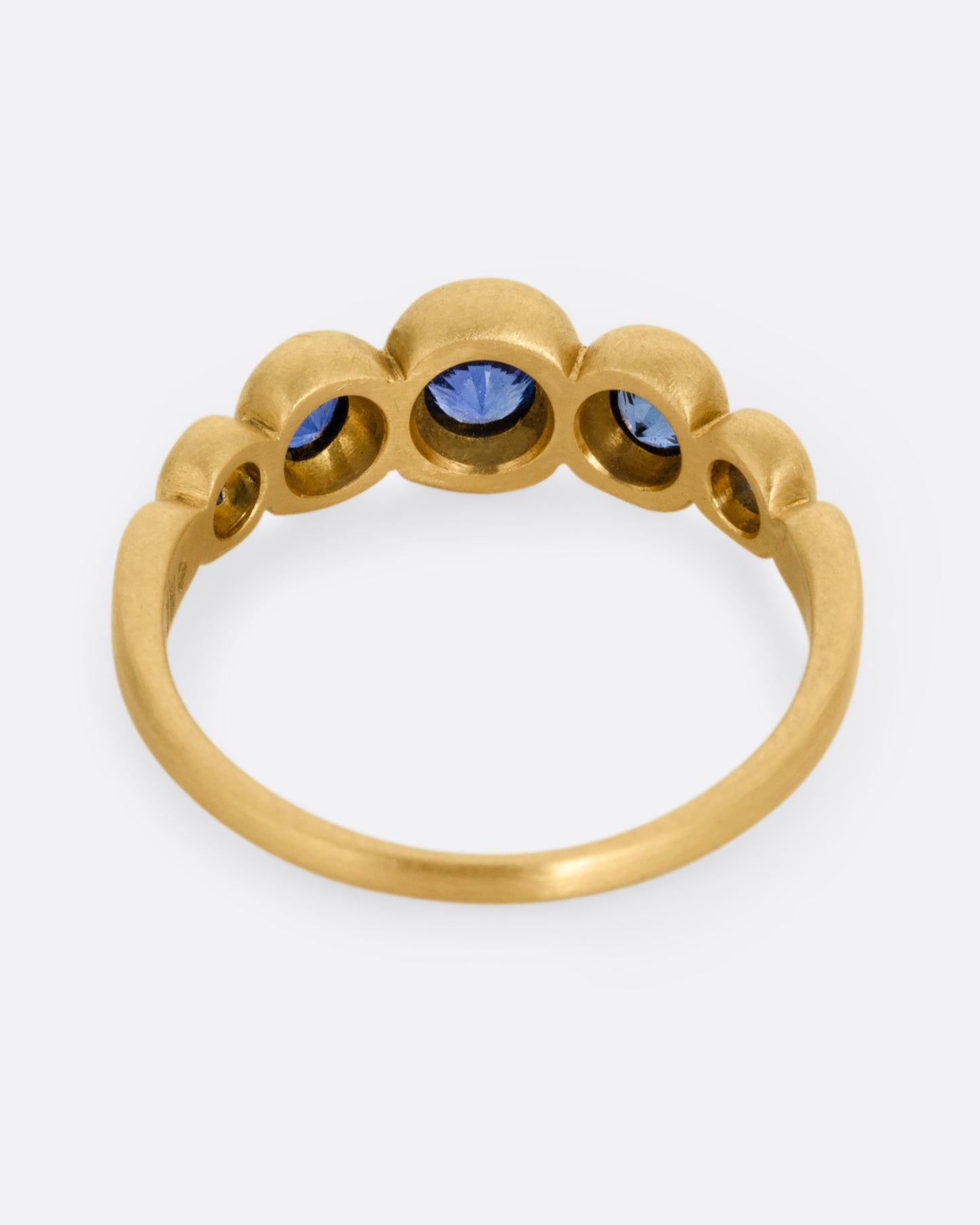 Blue Sapphire Kima Ring