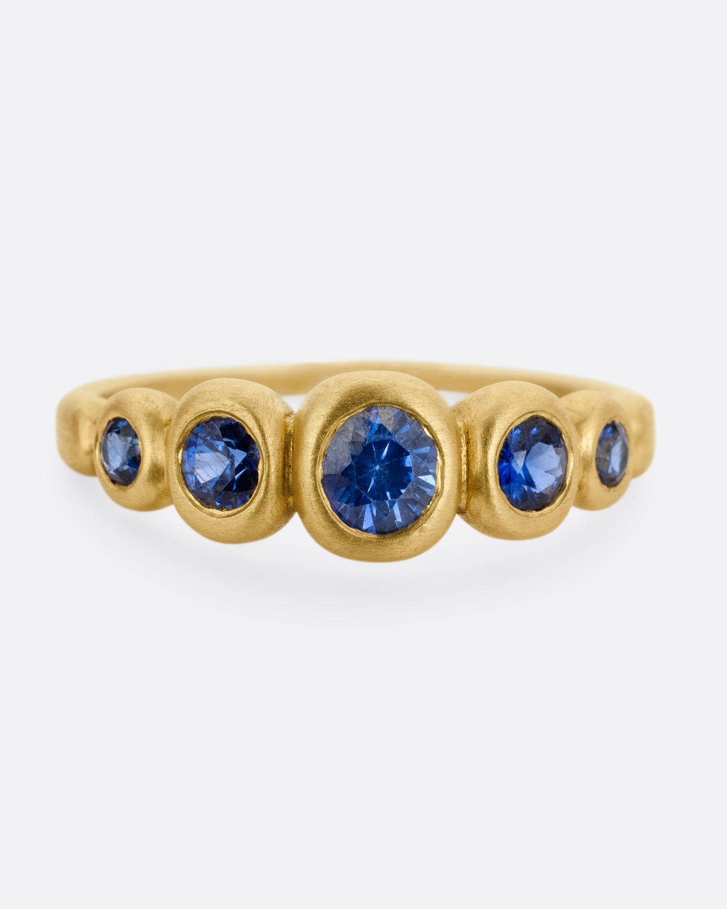 Blue Sapphire Kima Ring