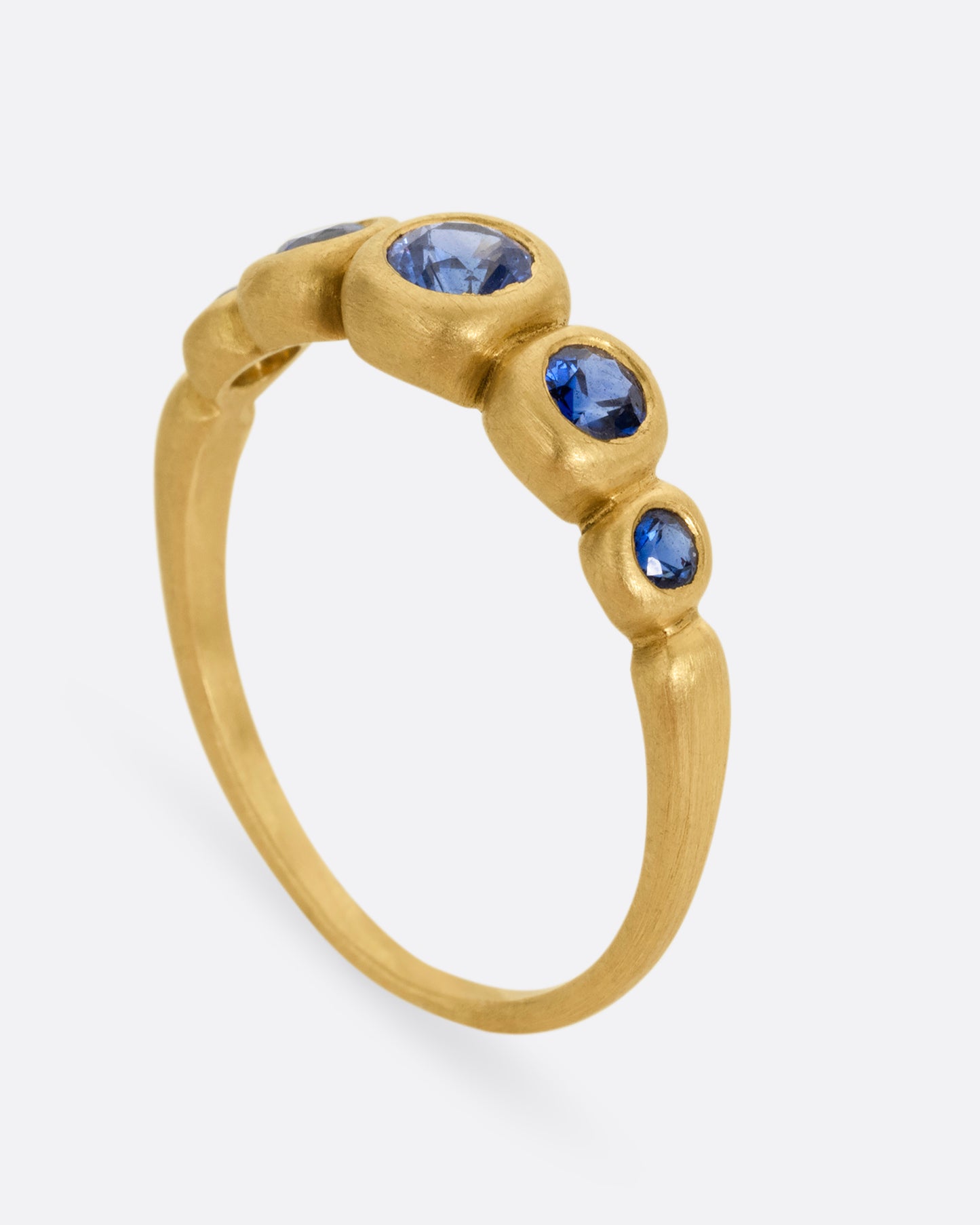 Blue Sapphire Kima Ring