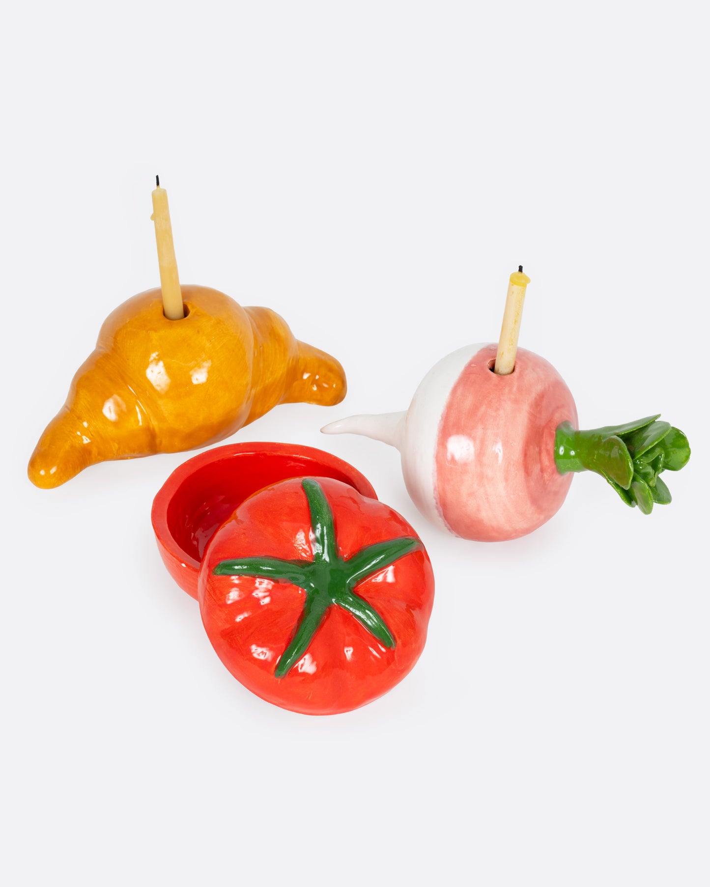 Radish Candle Holder