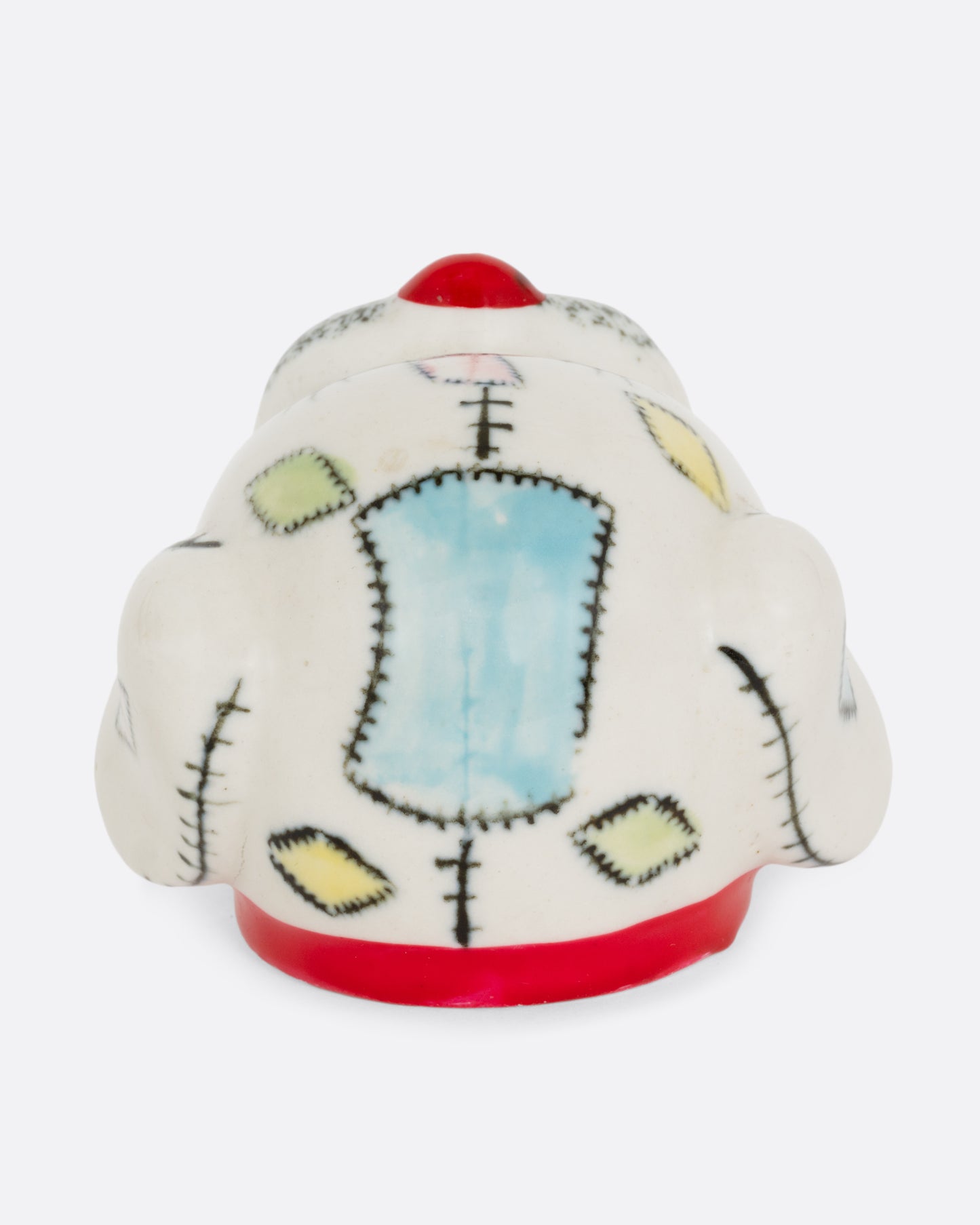 Patchwork Dog Ashtray