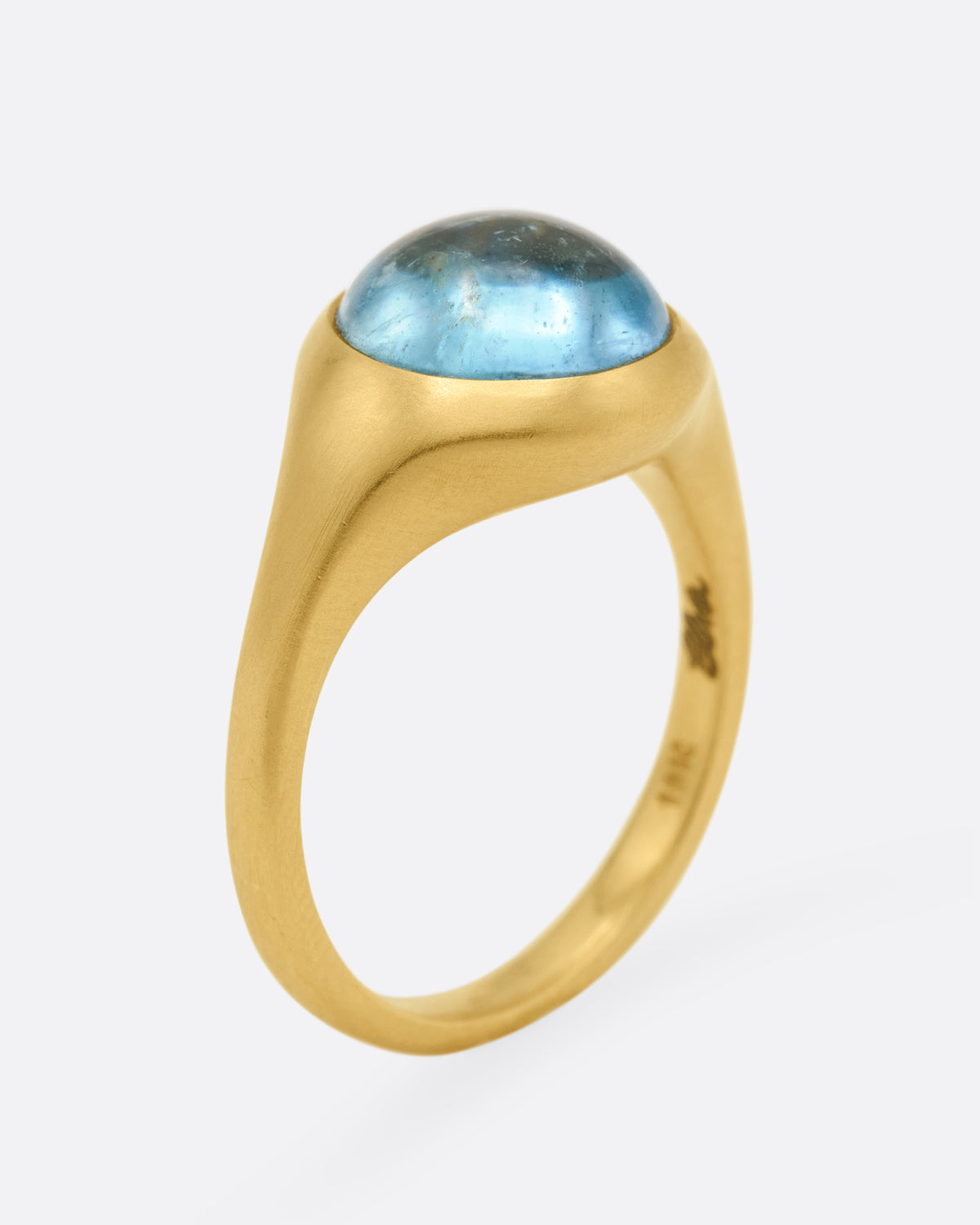 Anello All'Inglese Aquamarine Ring