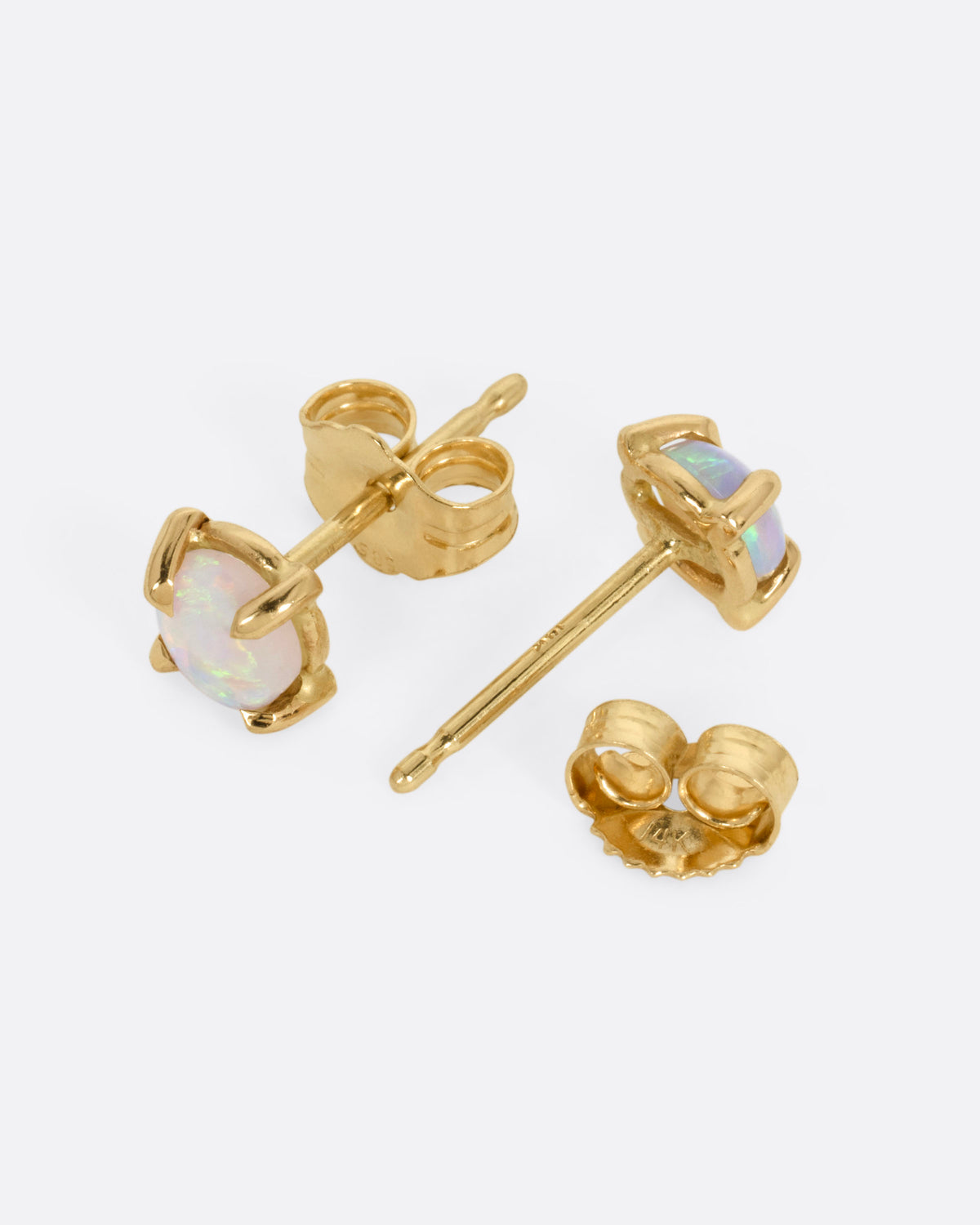 Australian Opal Stud Earrings