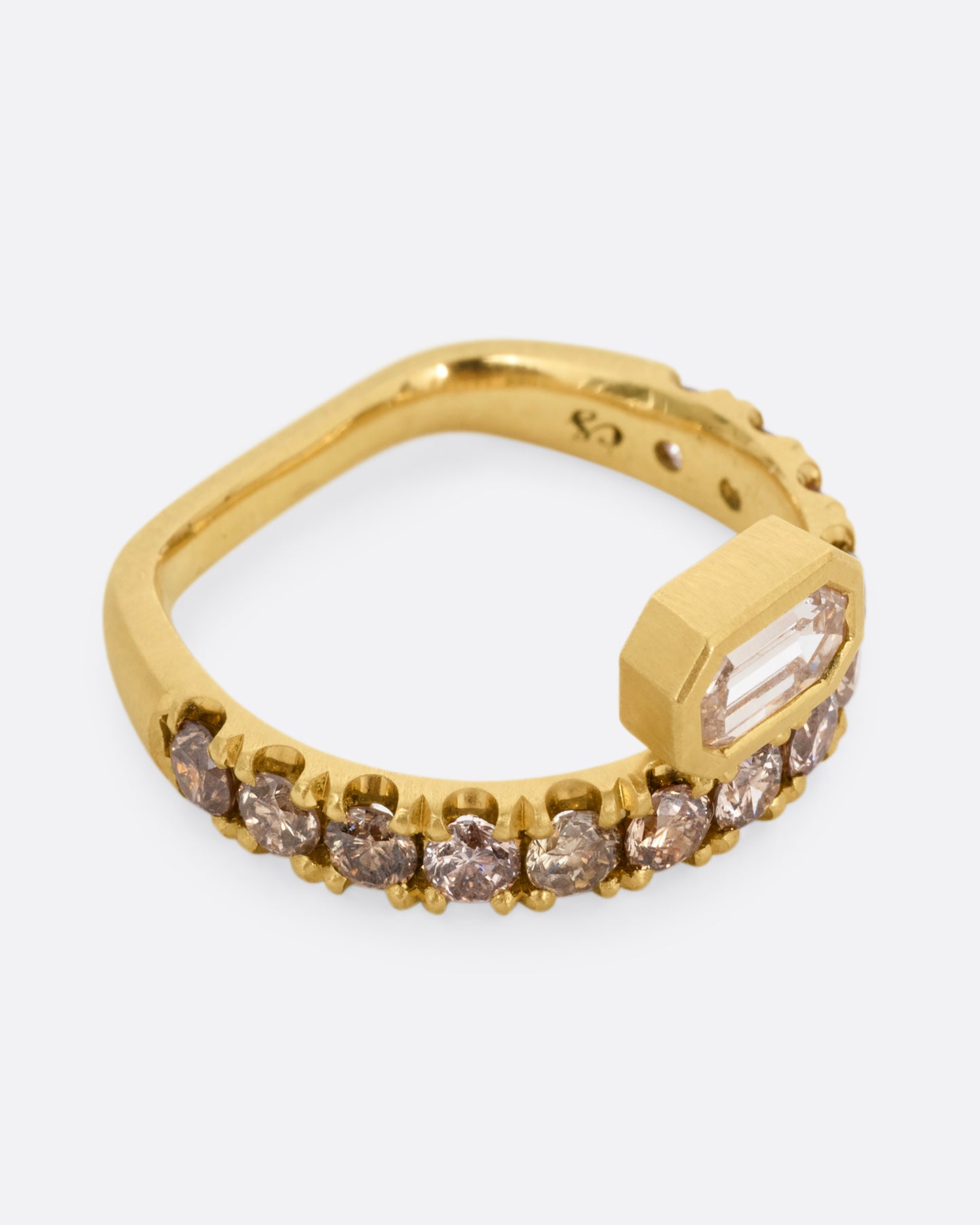Champagne Diamond Band