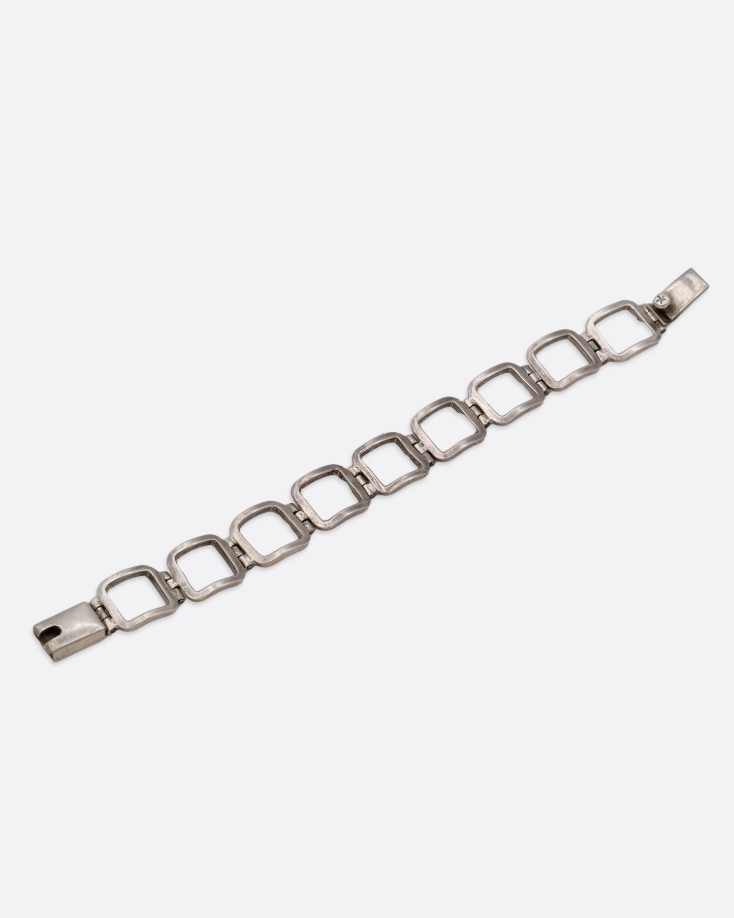 Open Square Link Bracelet