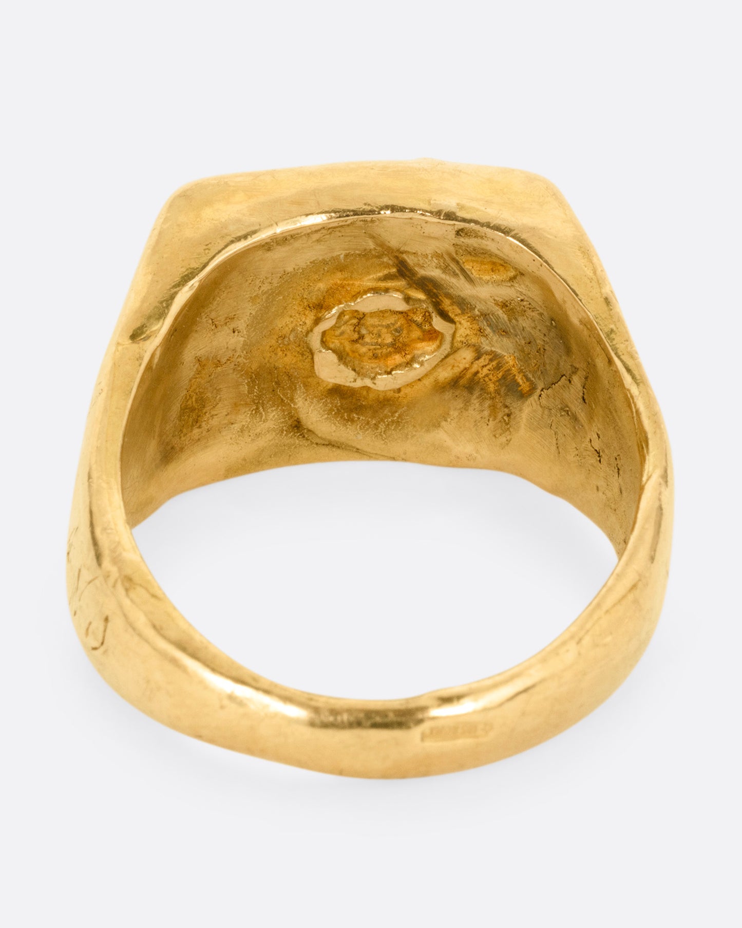 Taurus Bull Signet Ring
