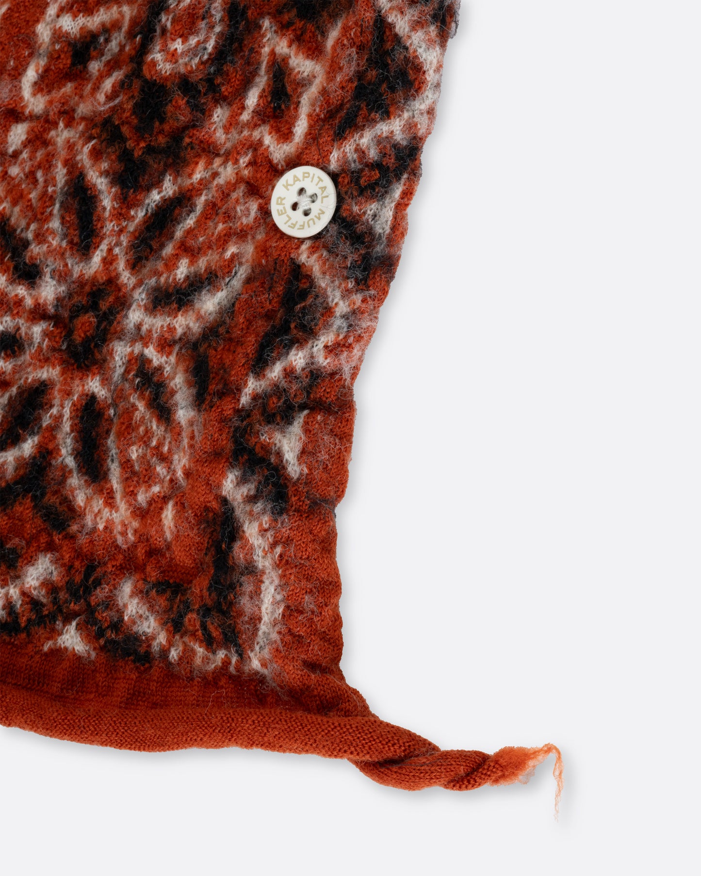 Kapital Orange Big Mama Bandana Scarf