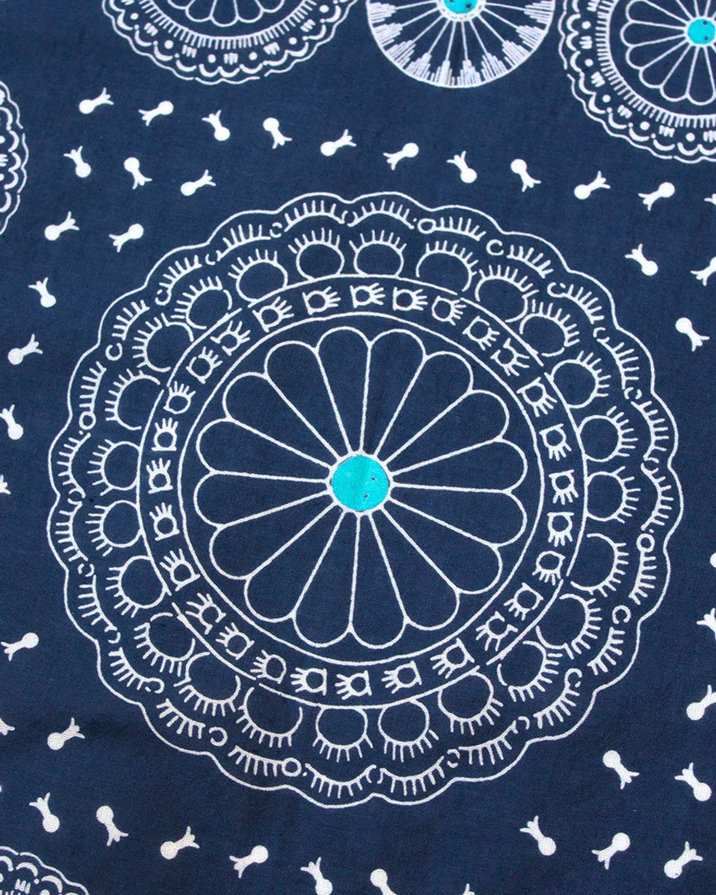 Kapital Concho Navy Bandana