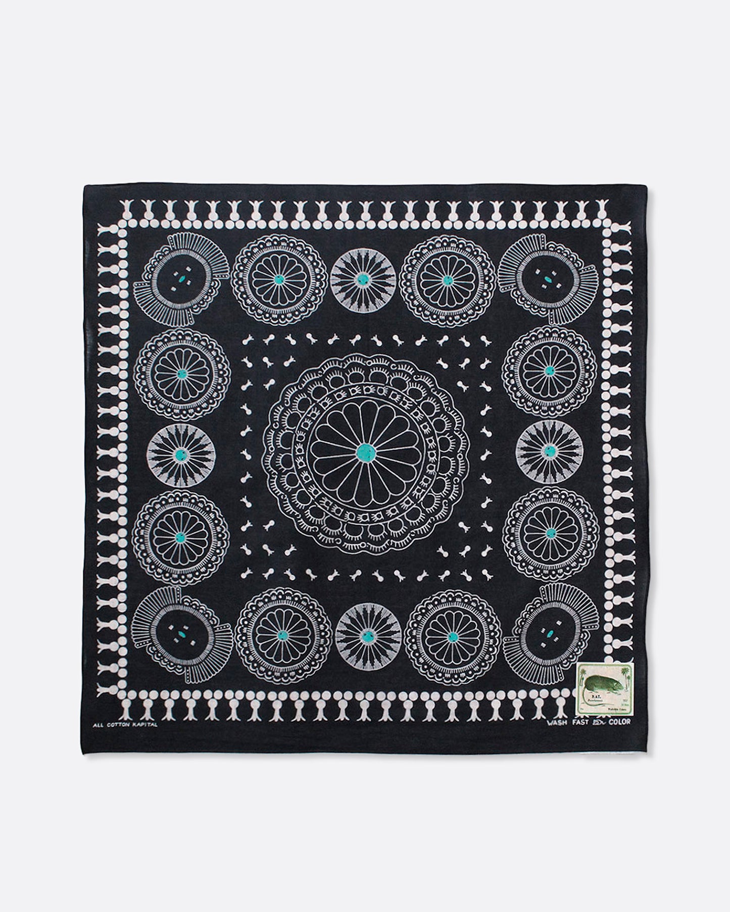 Kapital Concho Black Bandana