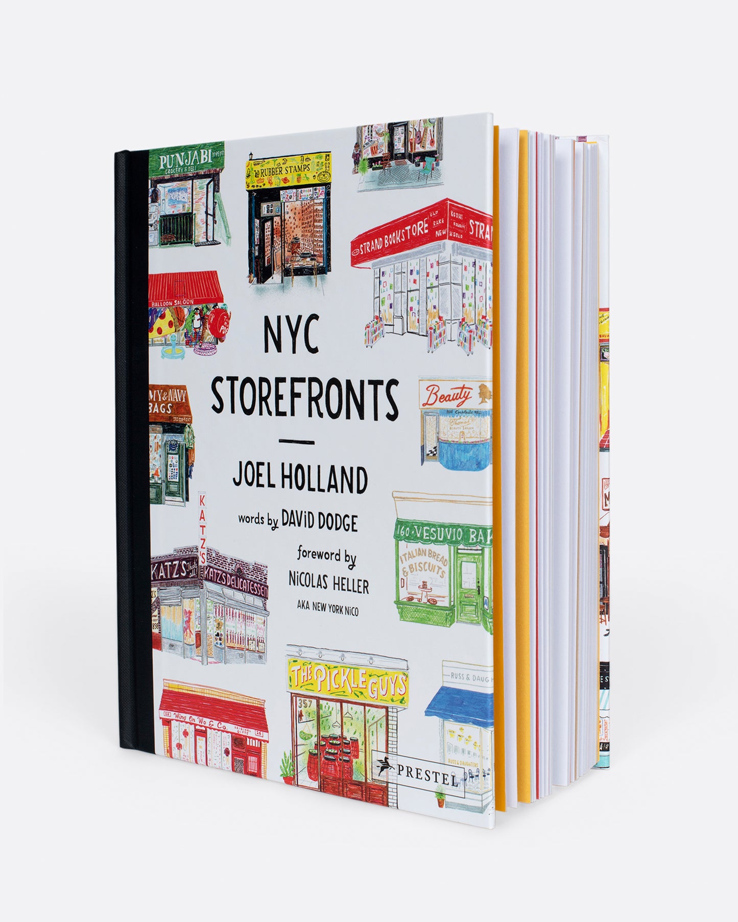 Journalist David Dodge's love letter to New York's most cherished and intriguing shops with illustrations by Joel Holland.