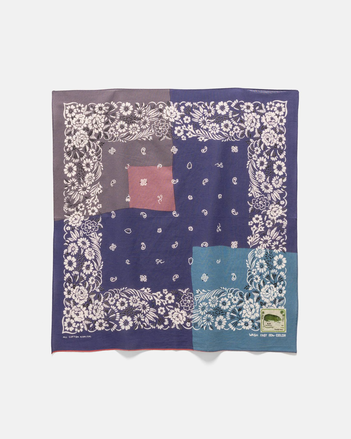 Kapital Garden Patchwork Bandana
