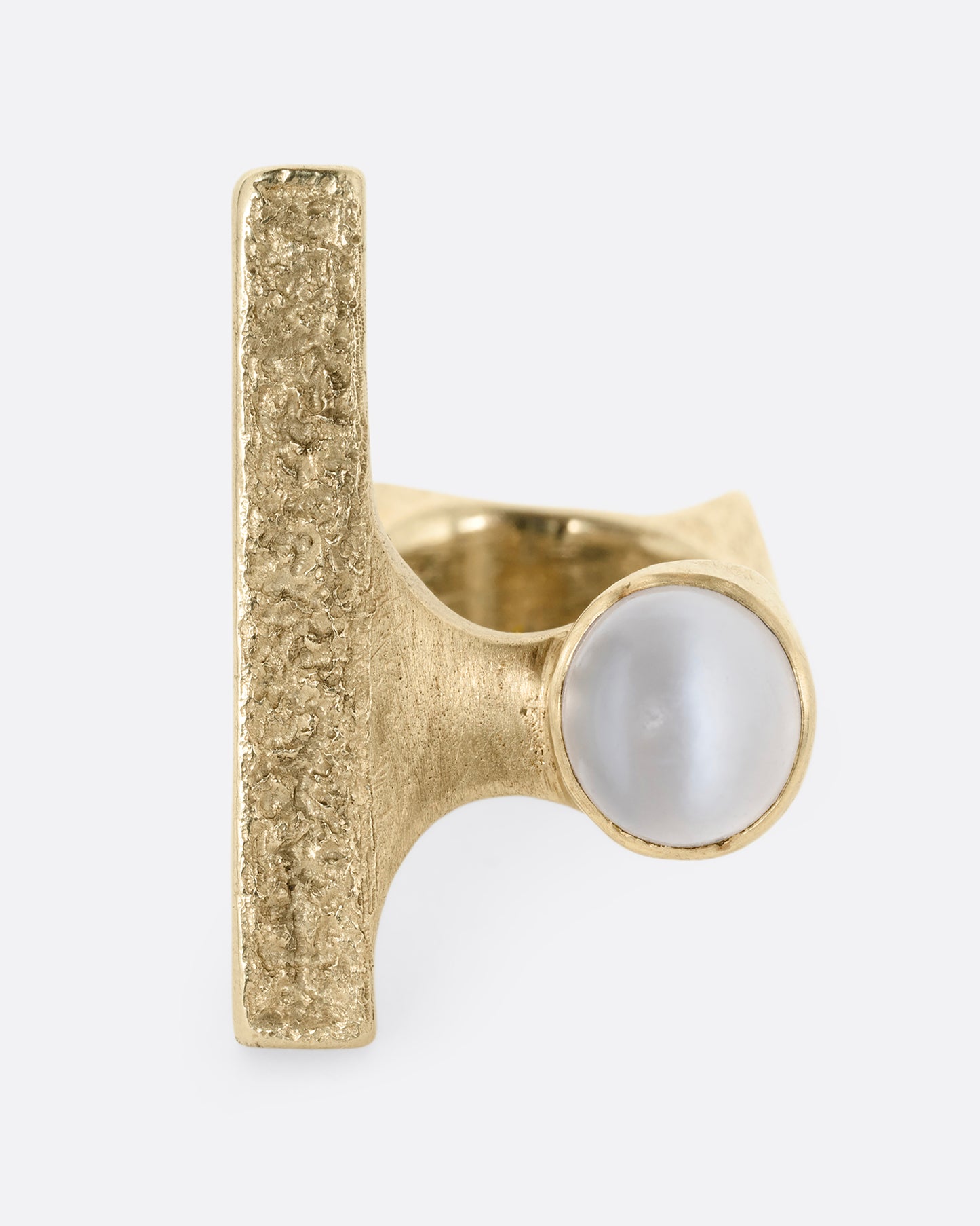 Eye of Horus Moonstone Ring