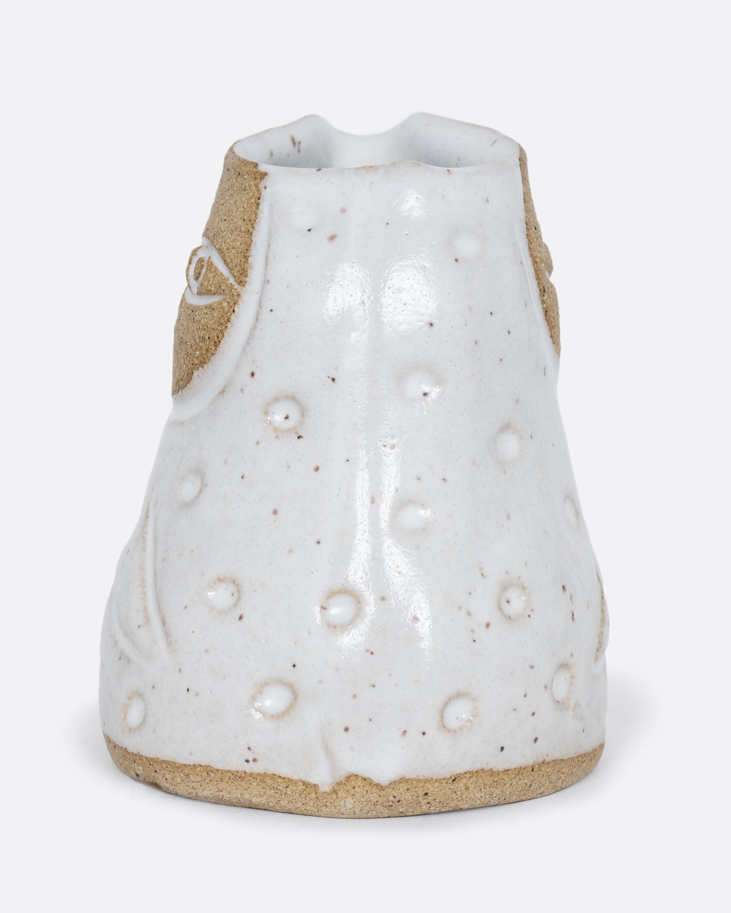 Calico White Bird Creamer