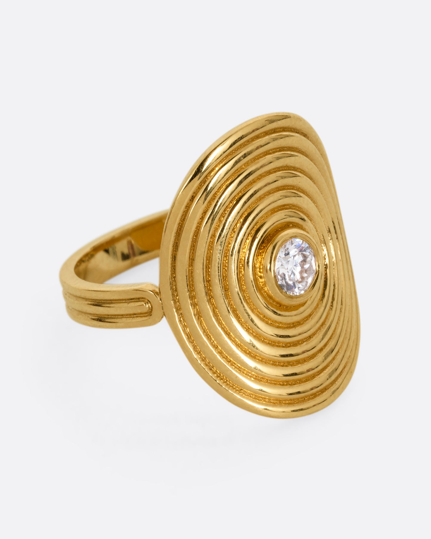 Diamond Vera Spiral Ring