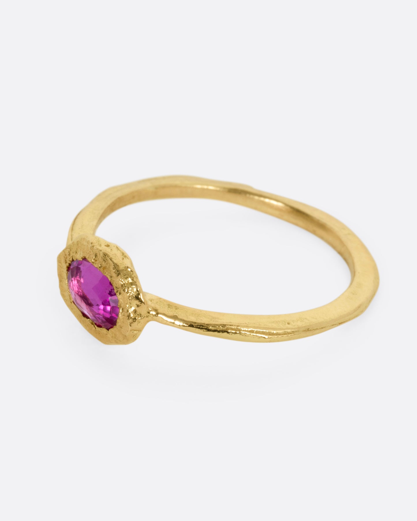 Oval Ruby Ring