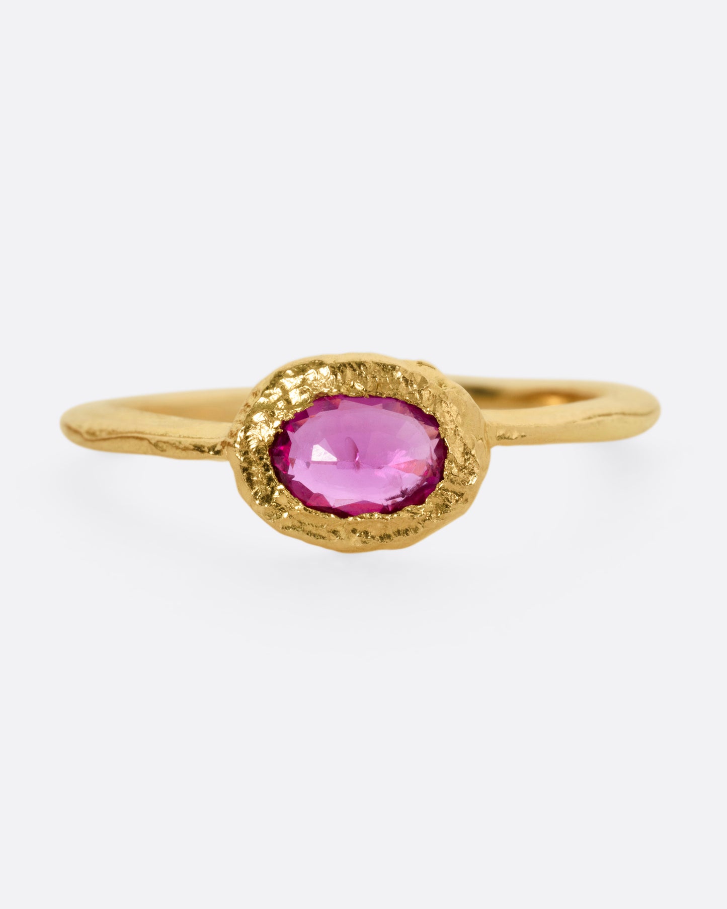 Oval Ruby Ring