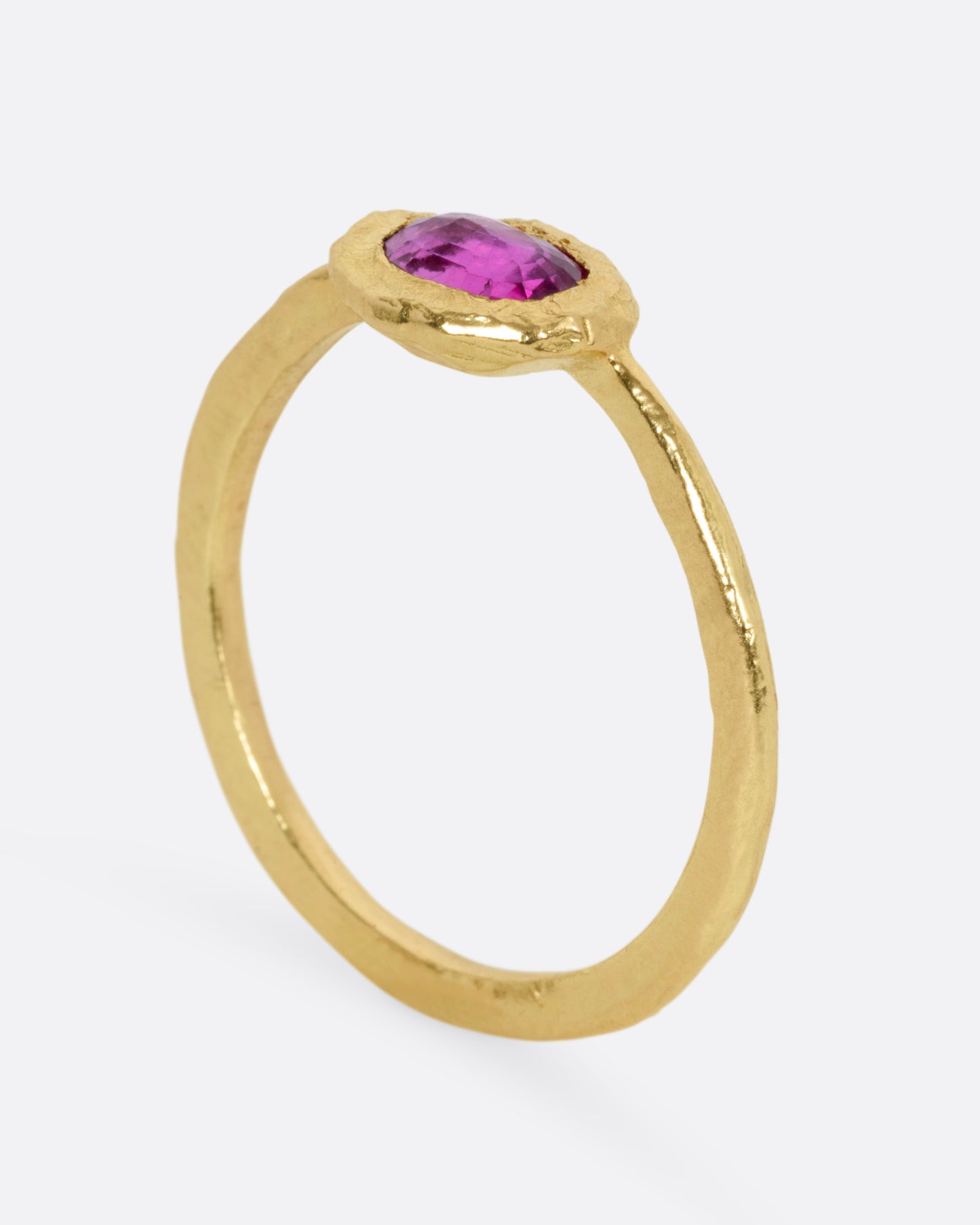 Oval Ruby Ring