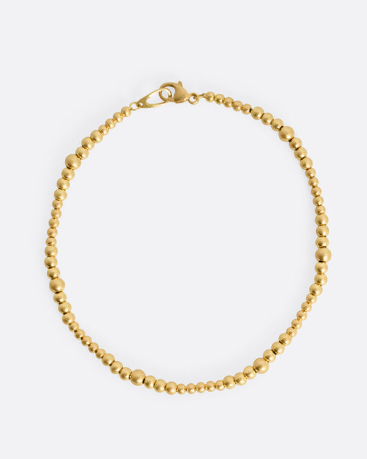 Oceans Graduated Beaded Bracelet