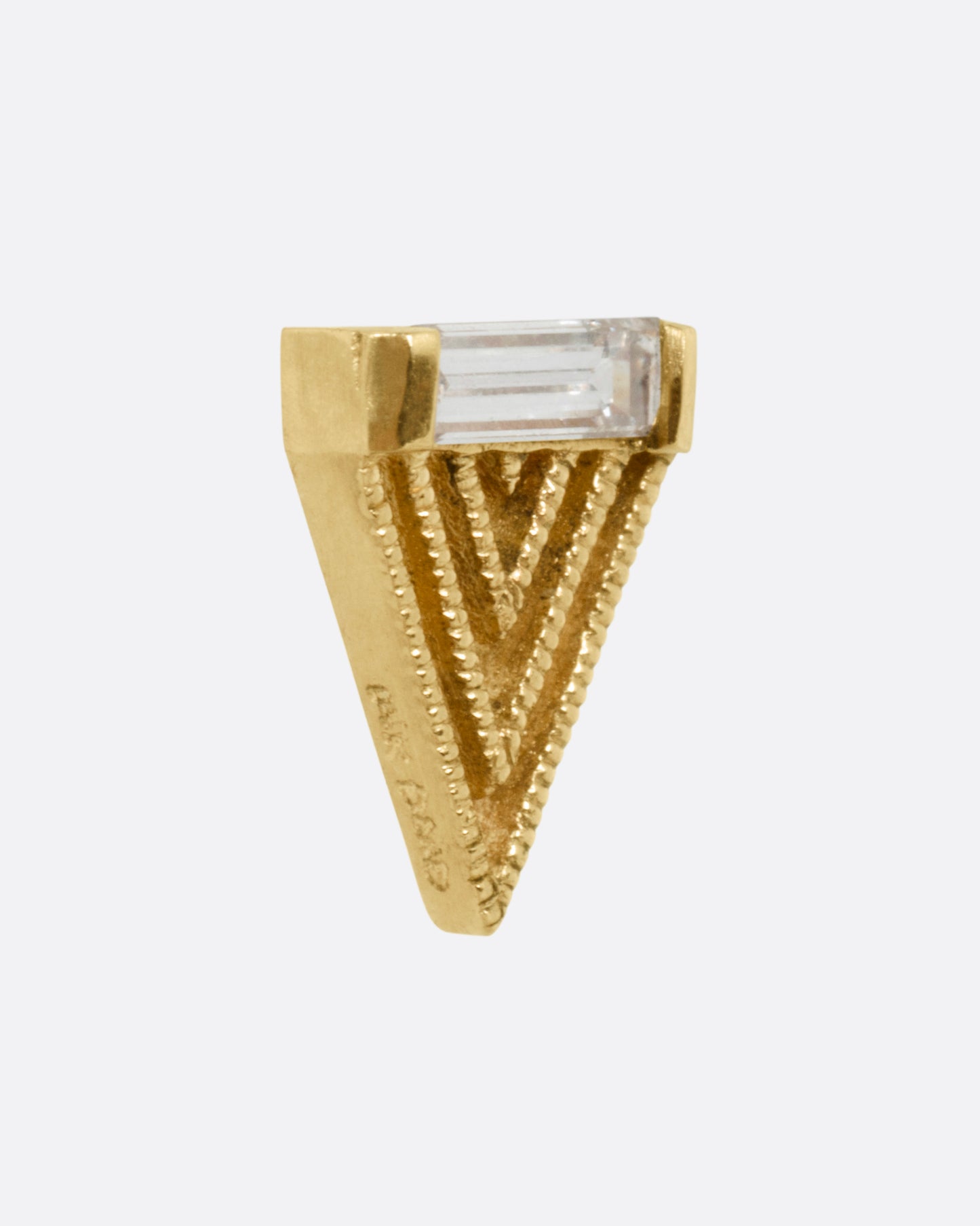 Pang Diamond Stud Earrings