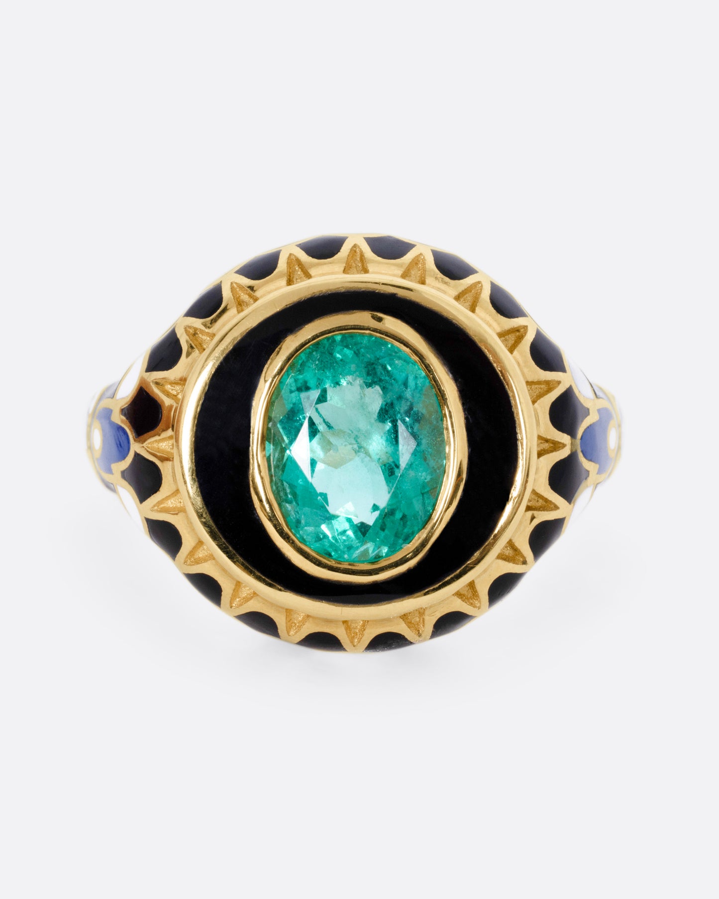 Greta Emerald Ring