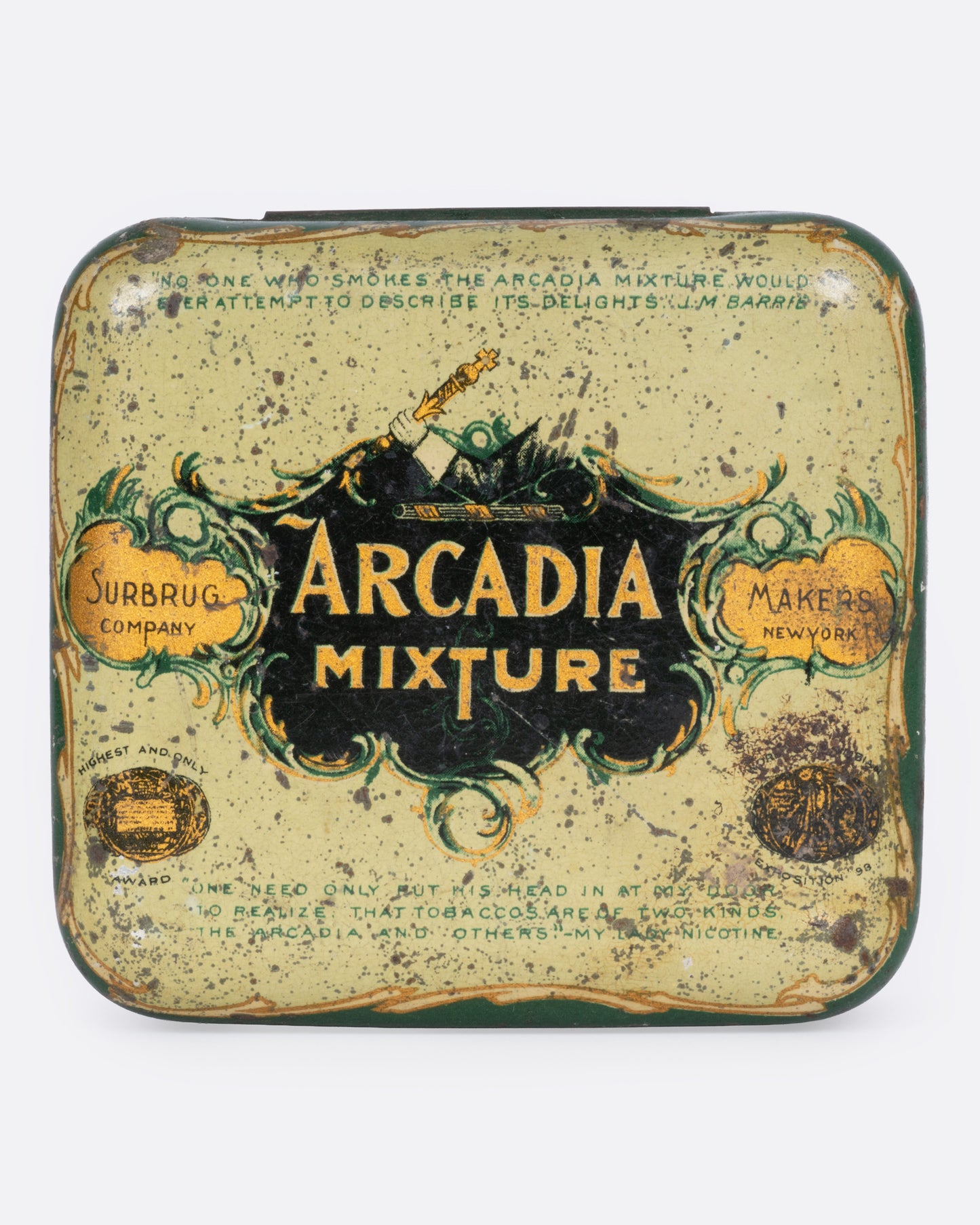 Tobacco Tin Box