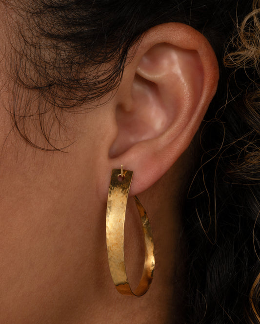 Tapered Loop Earrings