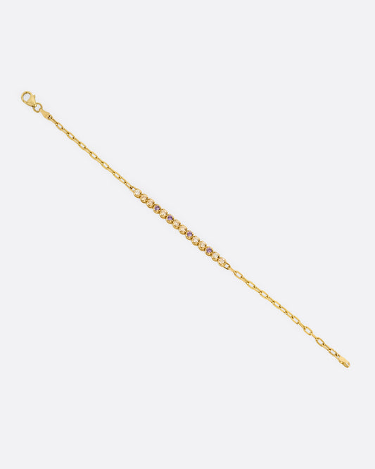 Simone Partial Tennis Bracelet