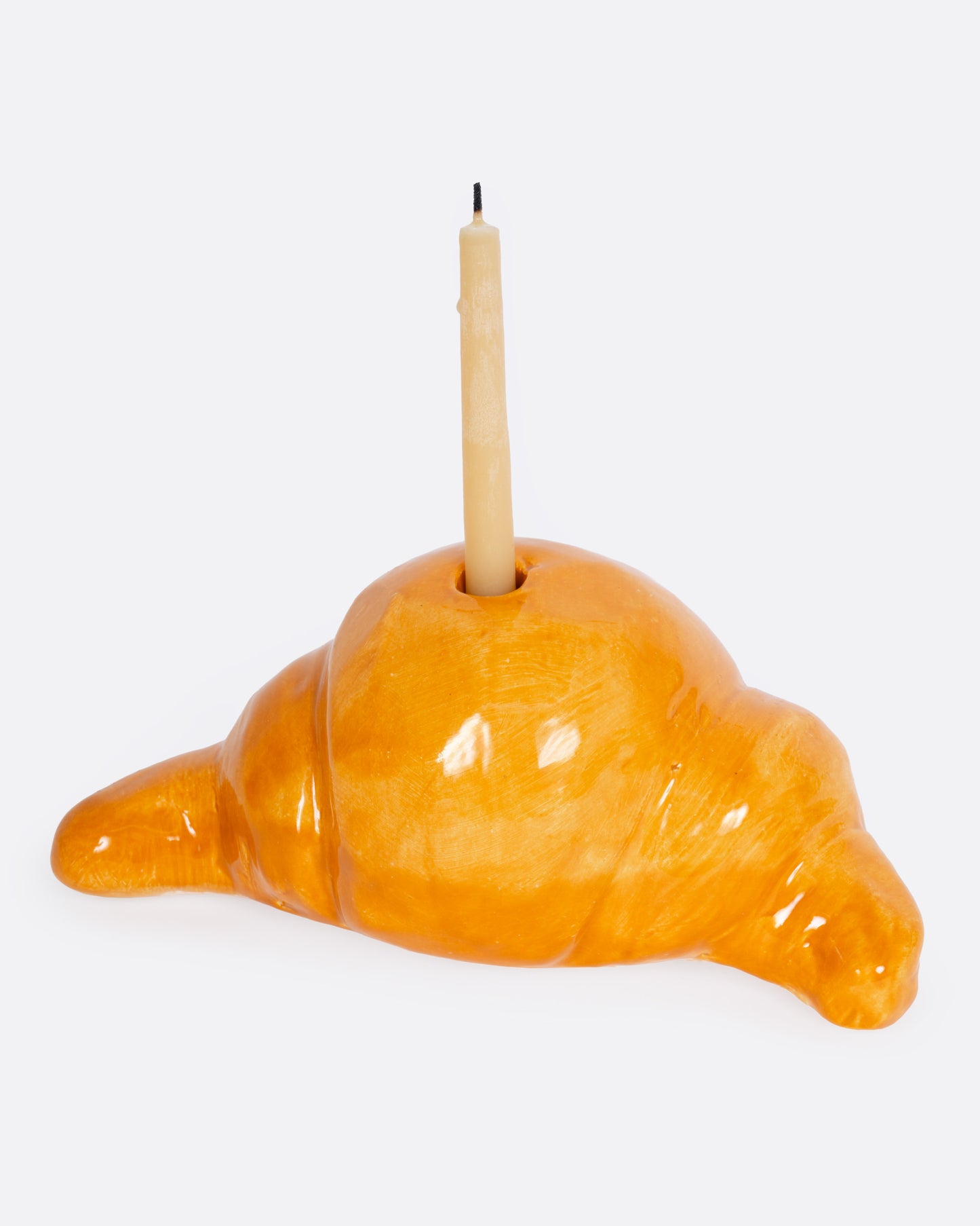 Croissant Candle Holder