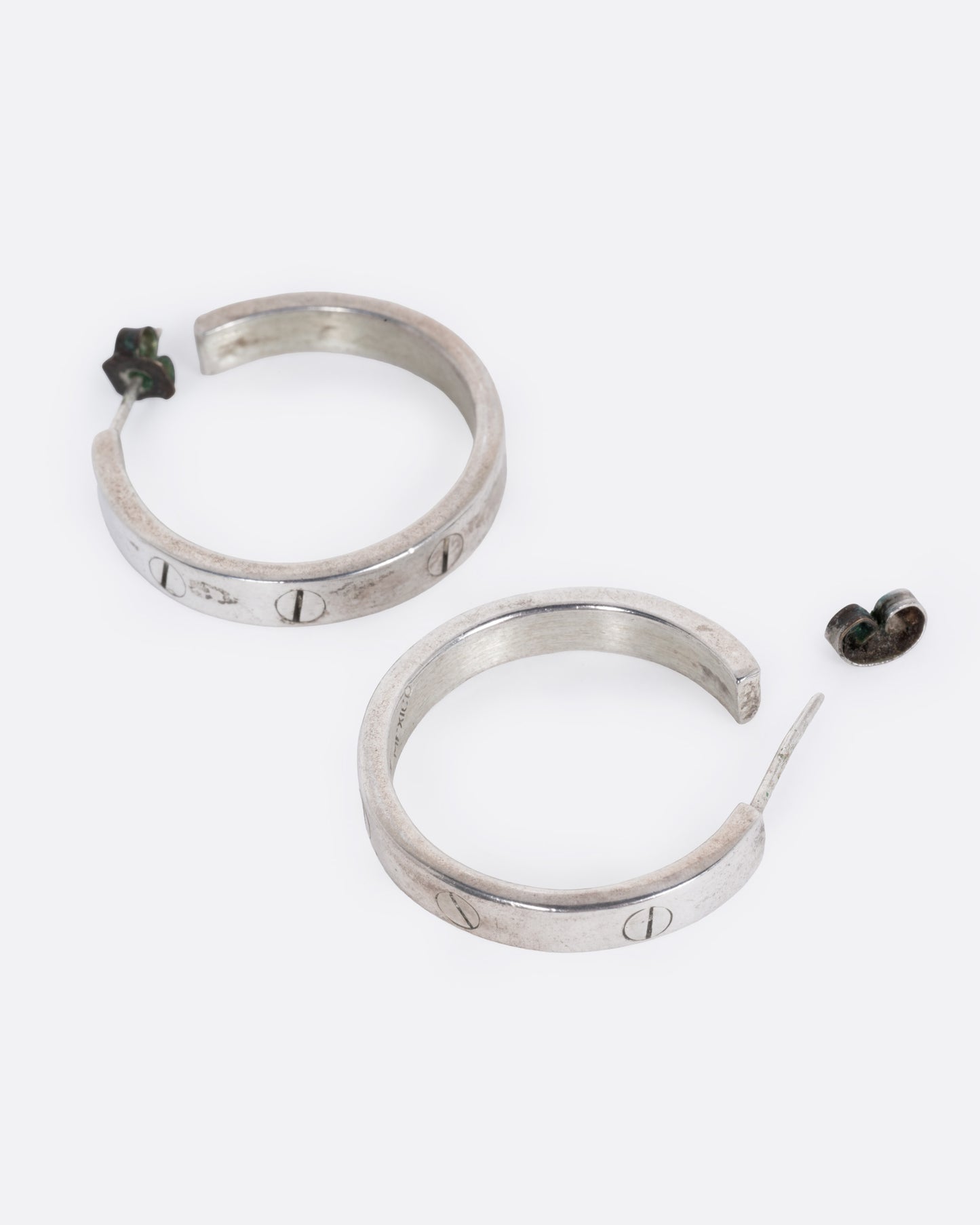 Flat Head Hoop Earrings