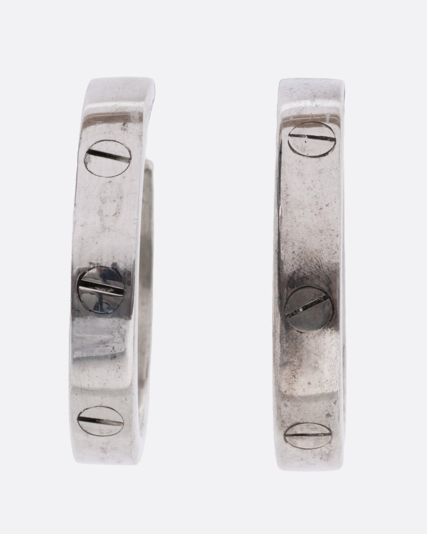 Flat Head Hoop Earrings