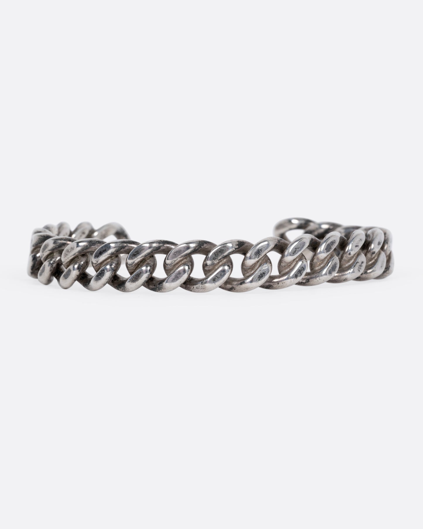 Curb Chain Cuff Bracelet