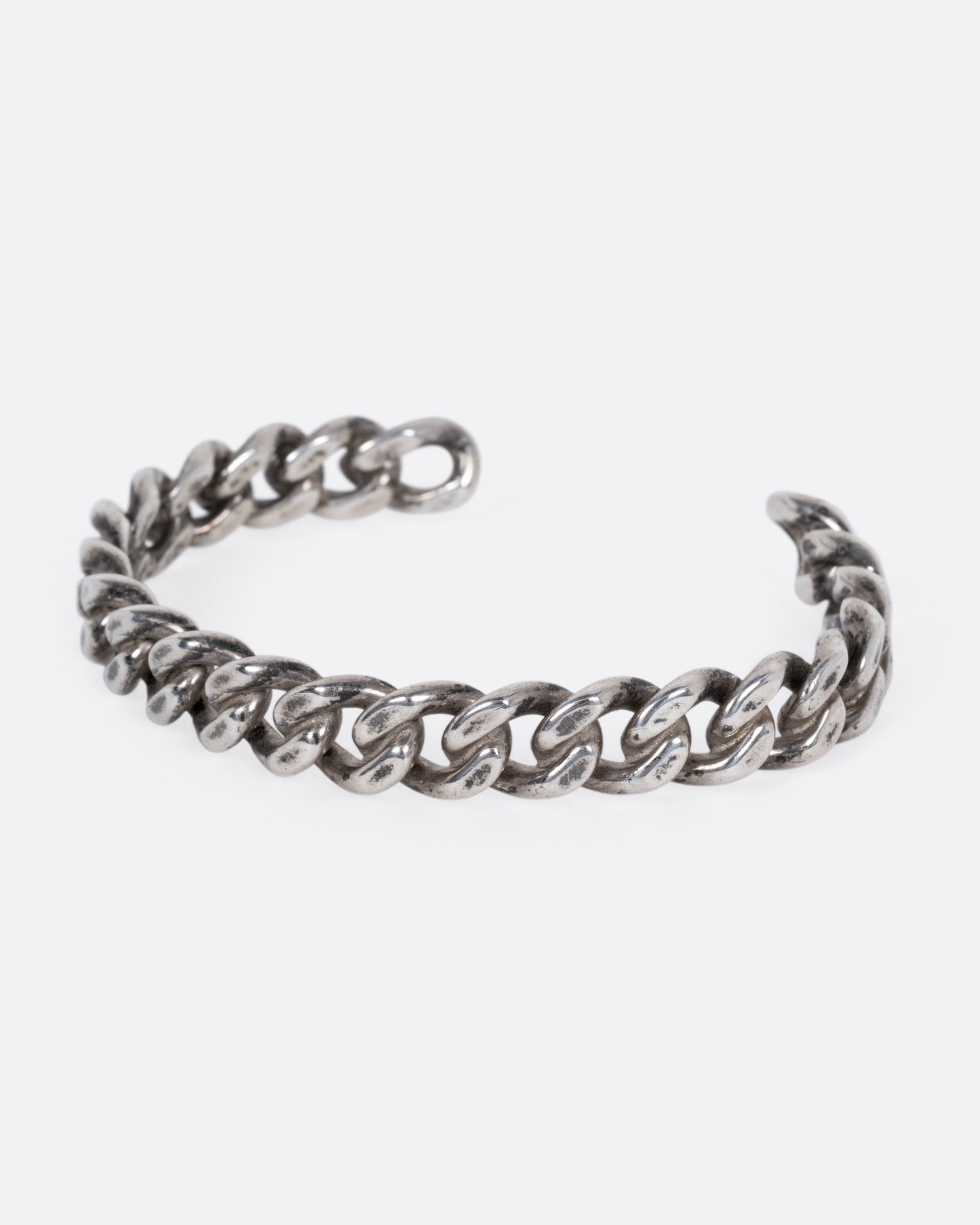 Curb Chain Cuff Bracelet