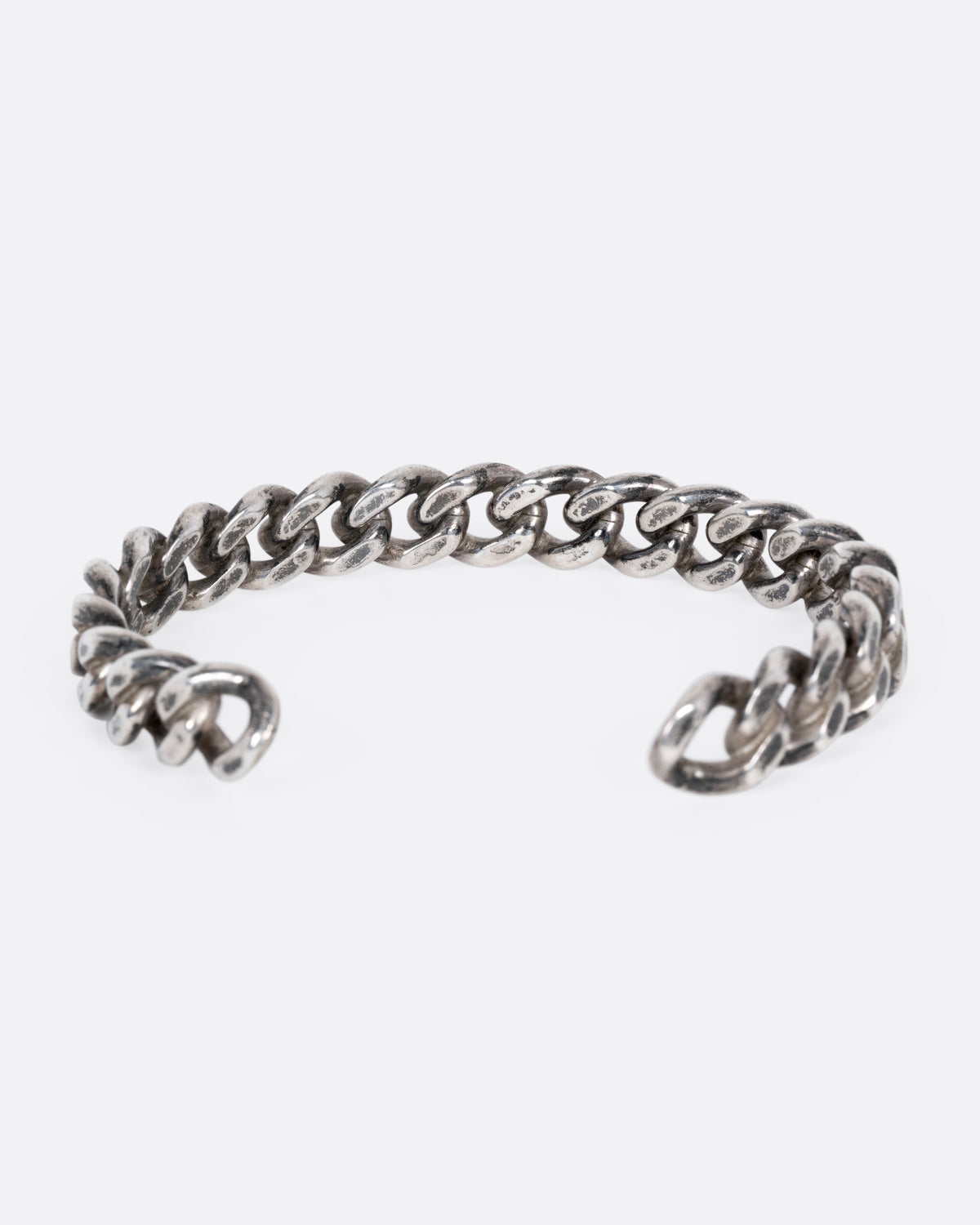 Curb Chain Cuff Bracelet