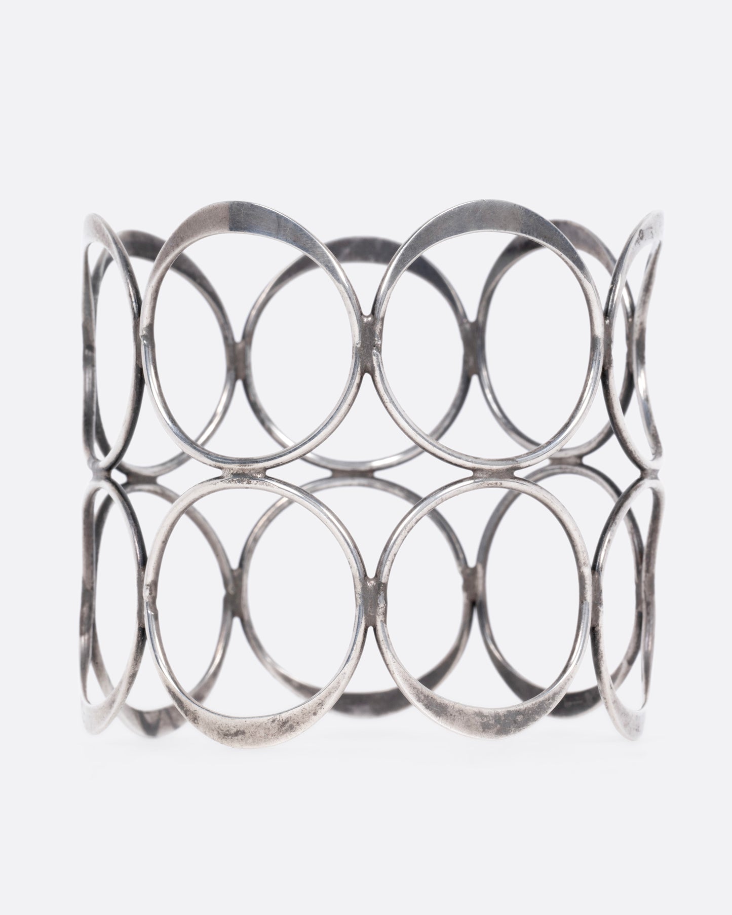 Circle Pattern Cuff Bracelet