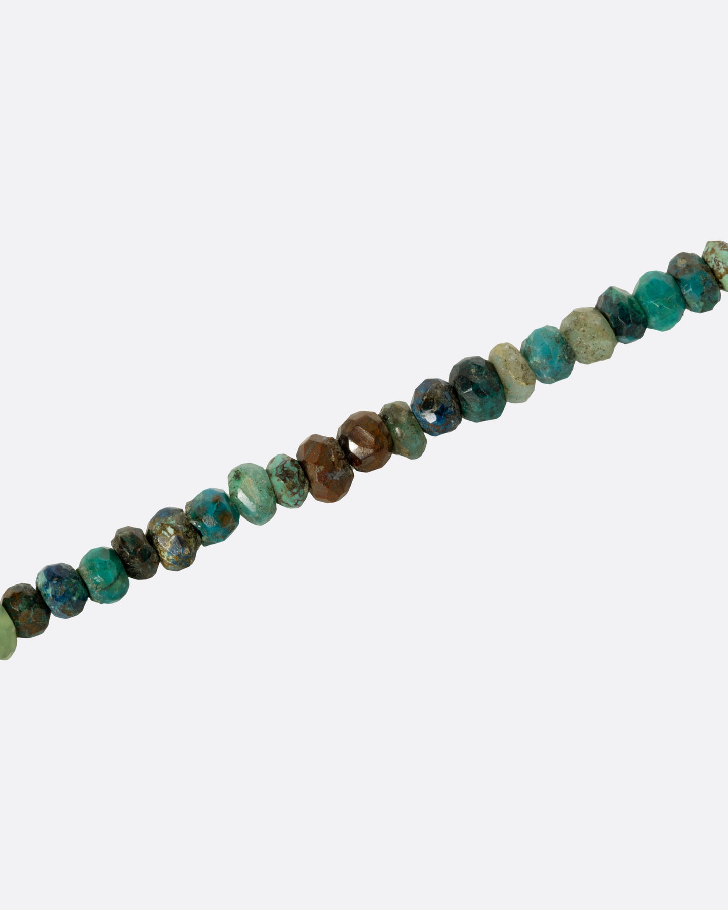 Flash Wrap Beaded Turquoise Necklace