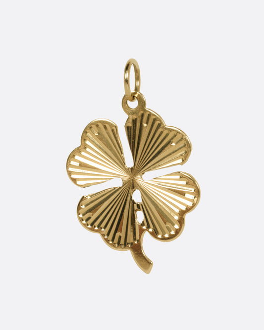 Four Leaf Clover Charm