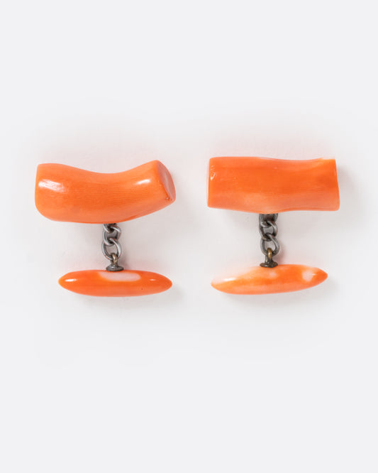Coral Cufflinks