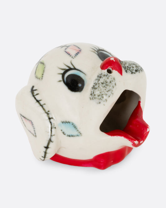 Patchwork Dog Ashtray