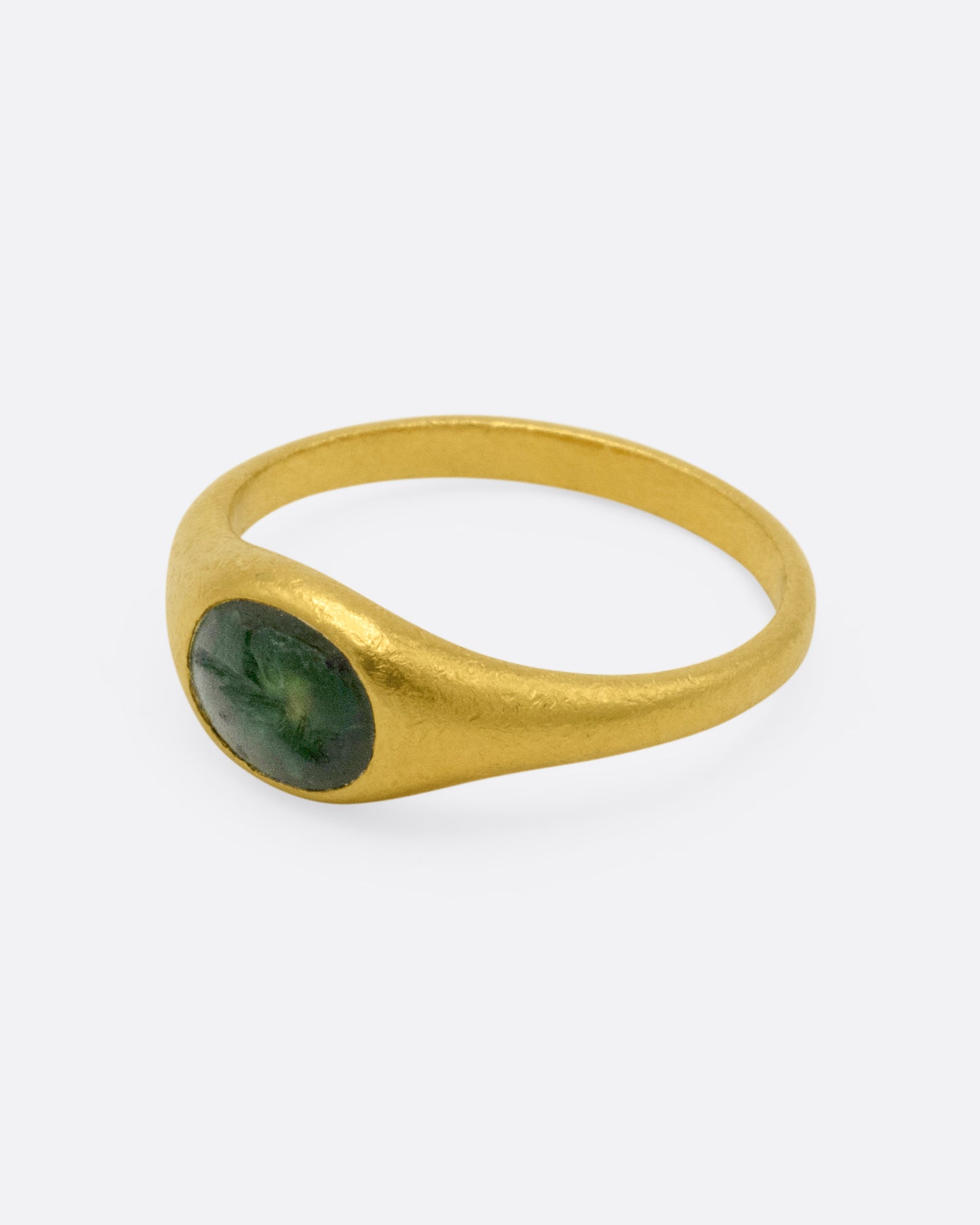 Ancient Roman Chalcedony Ring