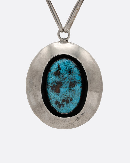 Turquoise Pendant Necklace
