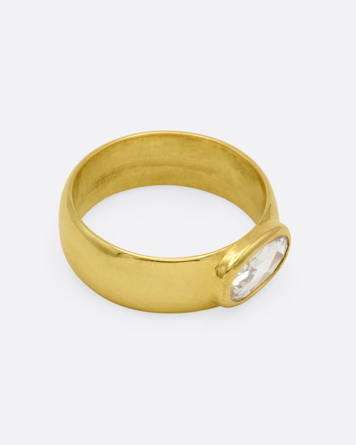 Oval Diamond Cigar Band