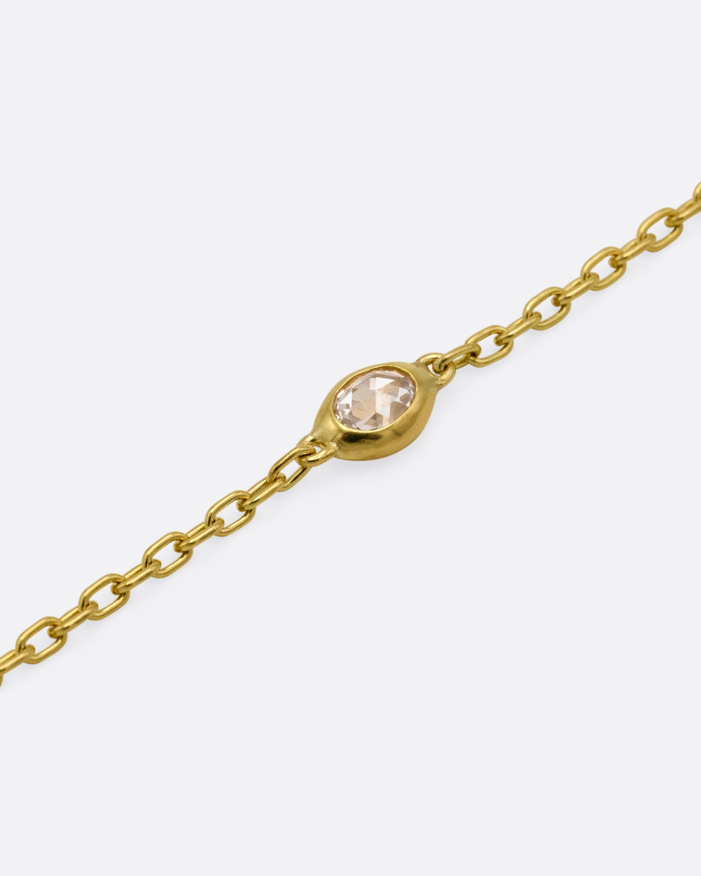Oval Diamond Bracelet