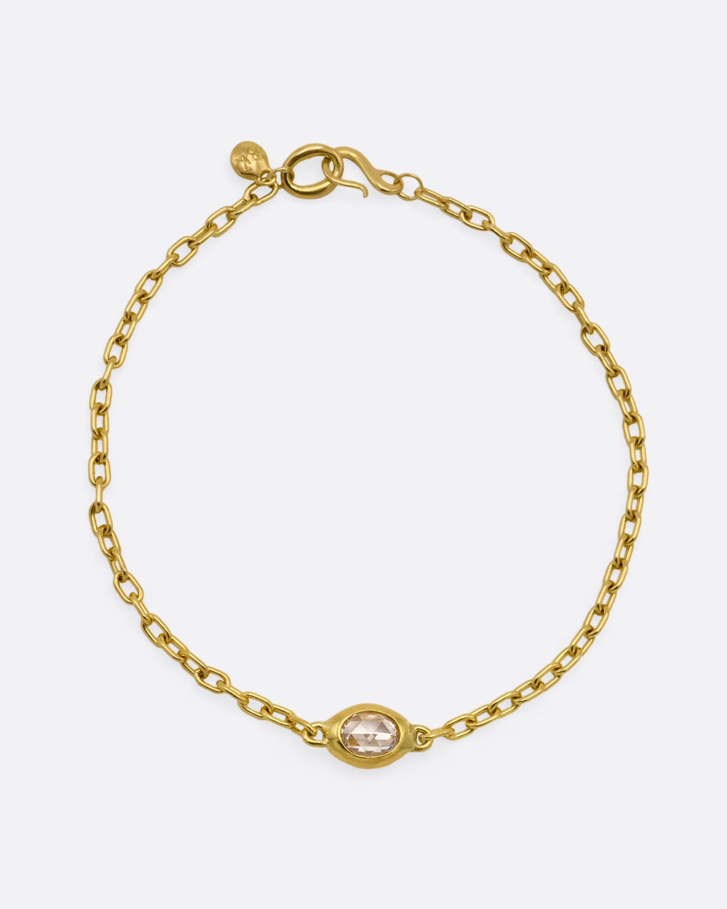 Oval Diamond Bracelet
