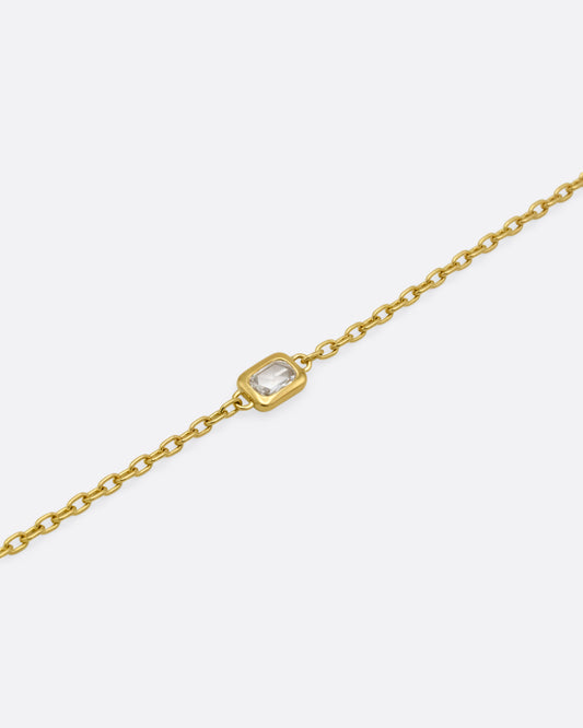 Rectangular Diamond Bracelet