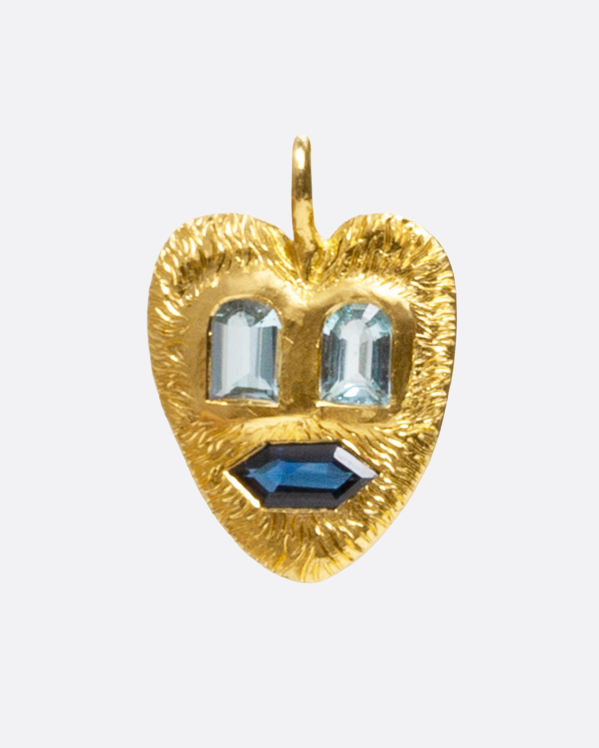 Heart Face Pendant