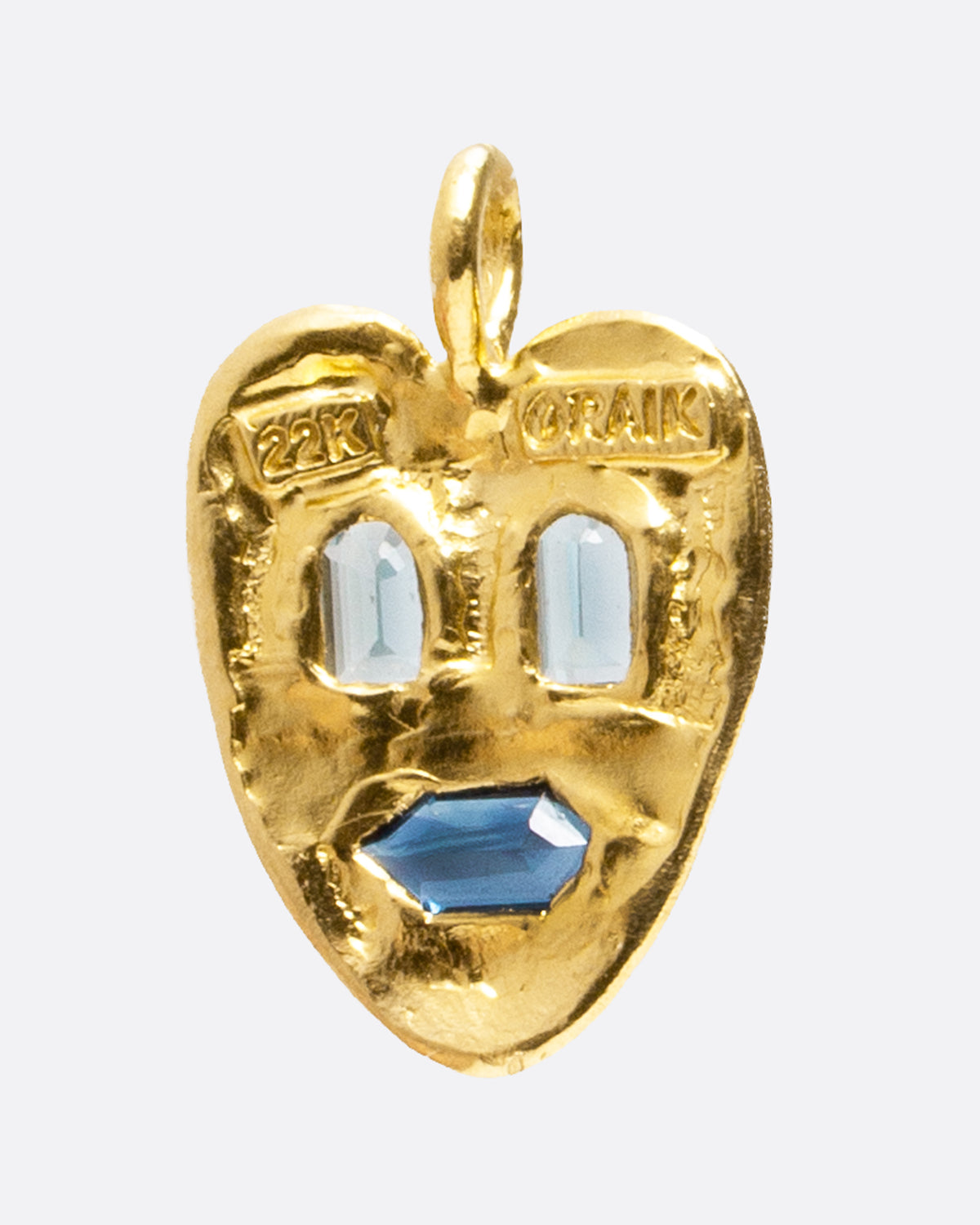 Heart Face Pendant